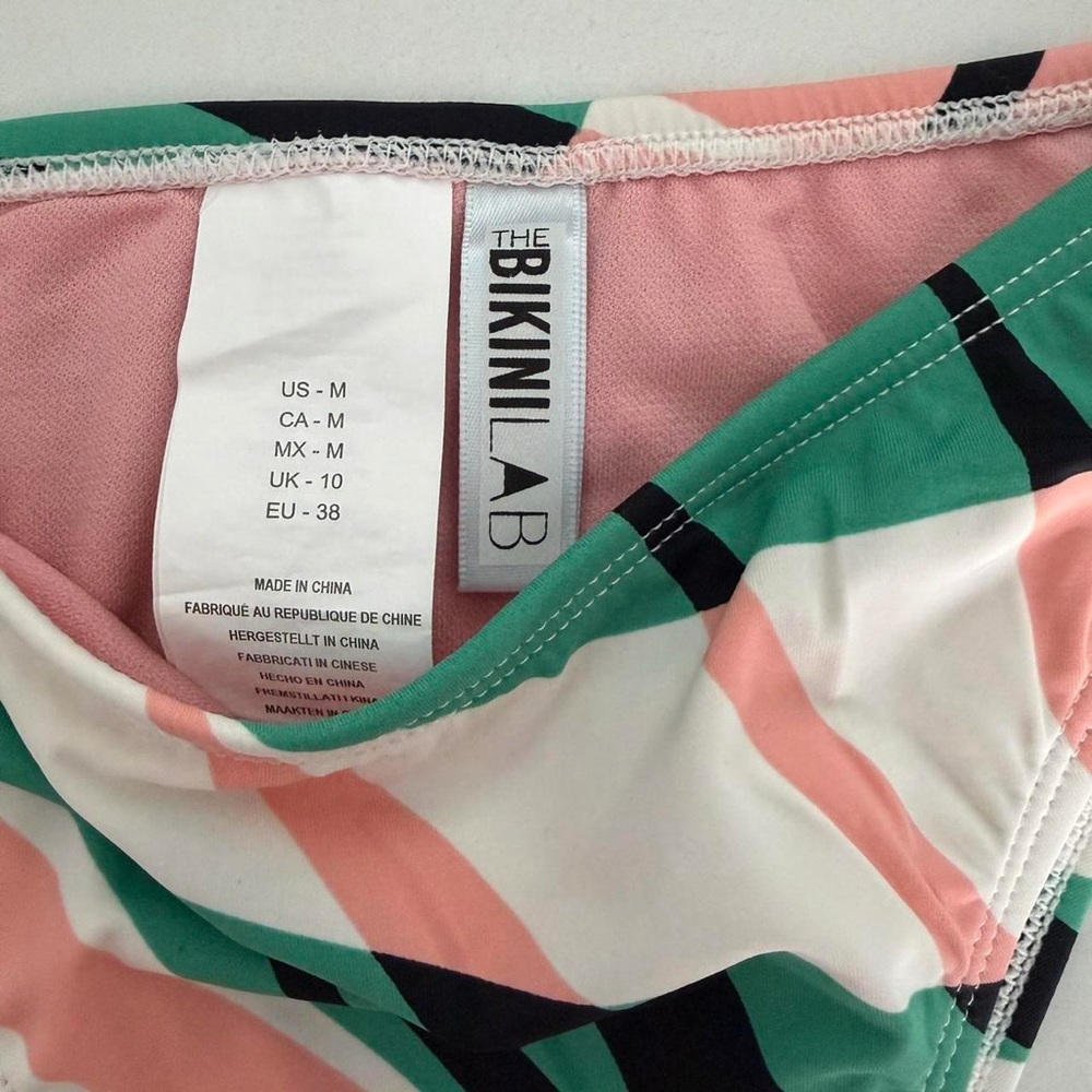 Bikini Lab “Sonic Boom” Palm Print Bikini Set M/L - Picture 6 of 7